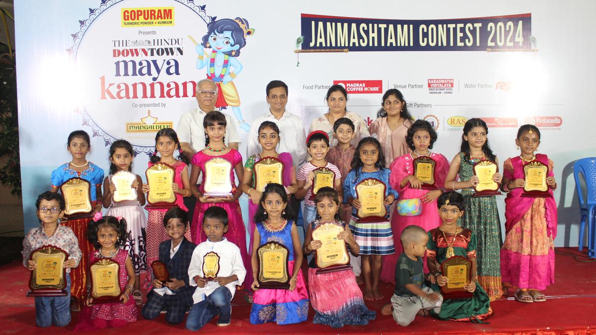 Over 800 children take part in ‘Maya Kannan’ contest held in Chennai