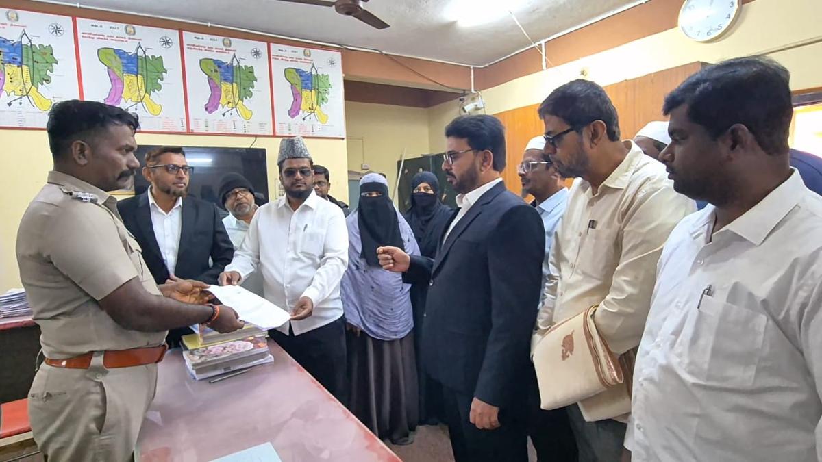 Complaint filed against Nitish Kumar in Vaniyambadi over hijab controversy