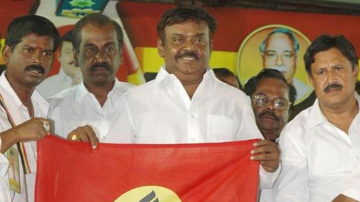 Remembering Vijayakant’s grand political debut in Tamil Nadu