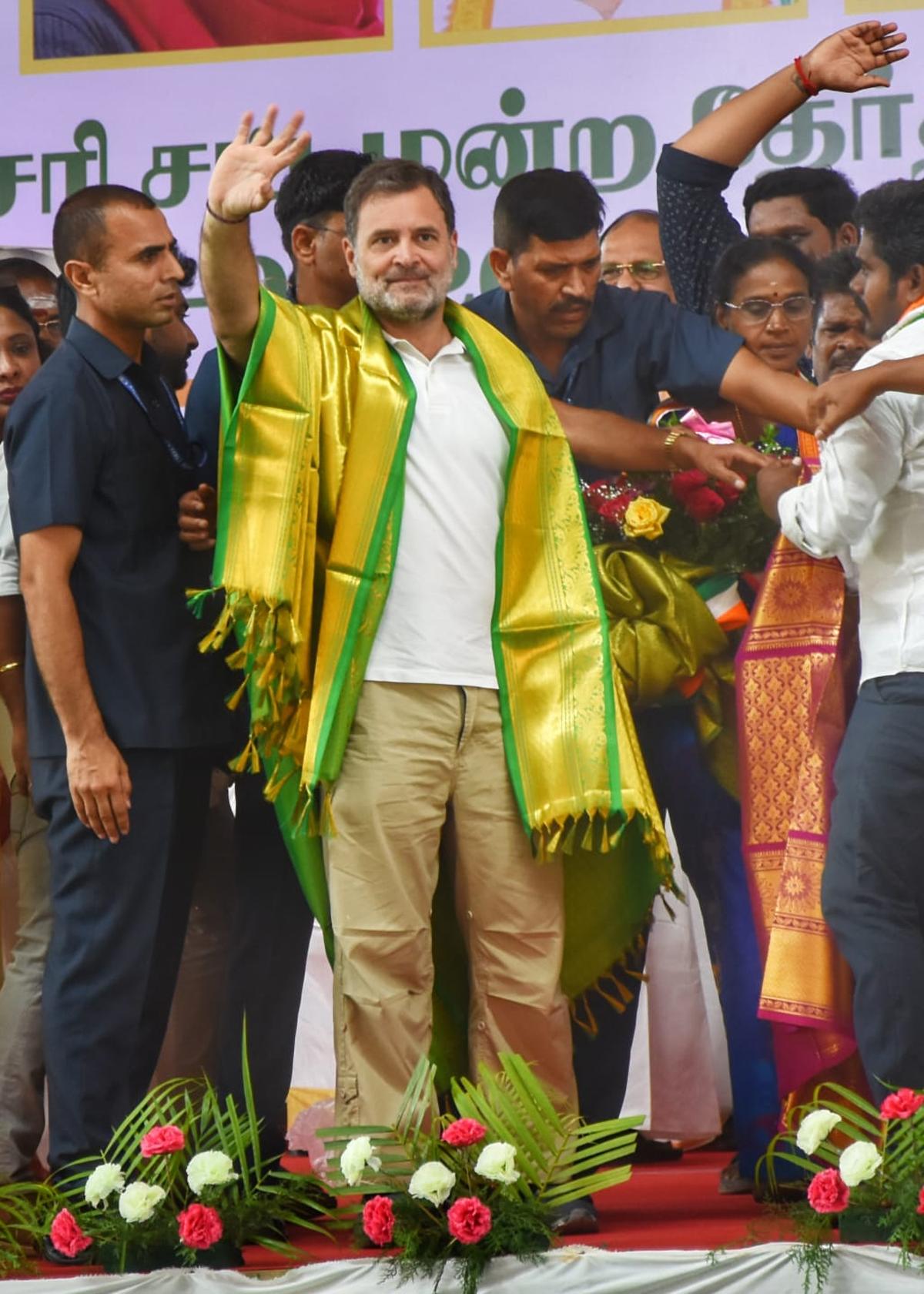 Puducherry not run according to aspirations of its people, but controlled by Delhi: Rahul Gandhi