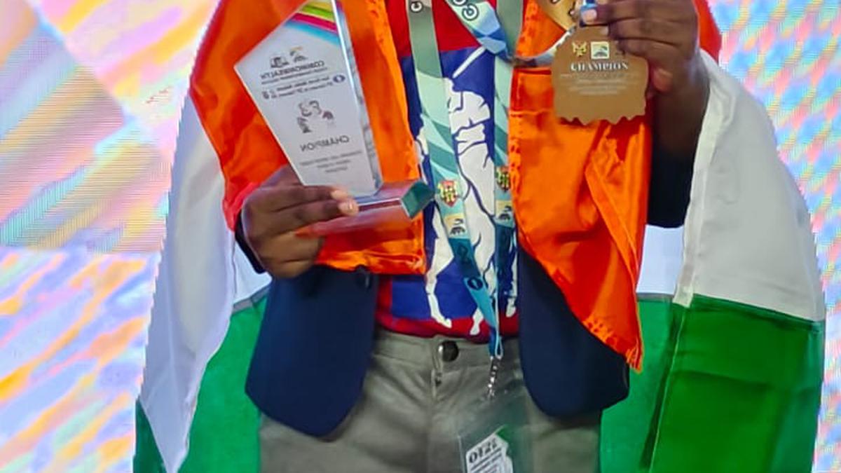 Puducherry boy bags gold medal at Commonwealth Chess event