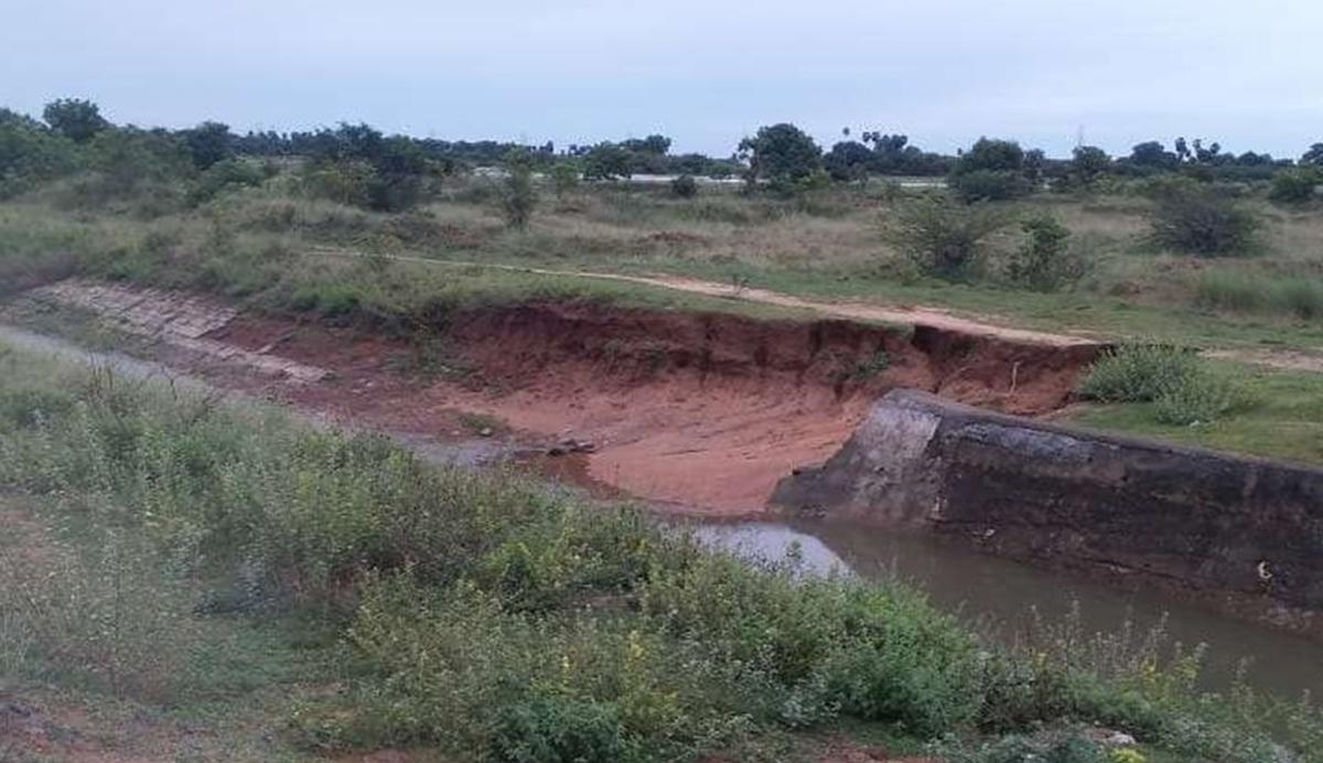The feeder canal, which transports Krishna water from the Poondi reservoir to the one in Red Hills, will be improved with slope protection lining and retaining wall. The feeder canal, which transports Krishna water from the Poondi reservoir to the one in Red Hills, will be improved with slope protection lining and retaining wall.