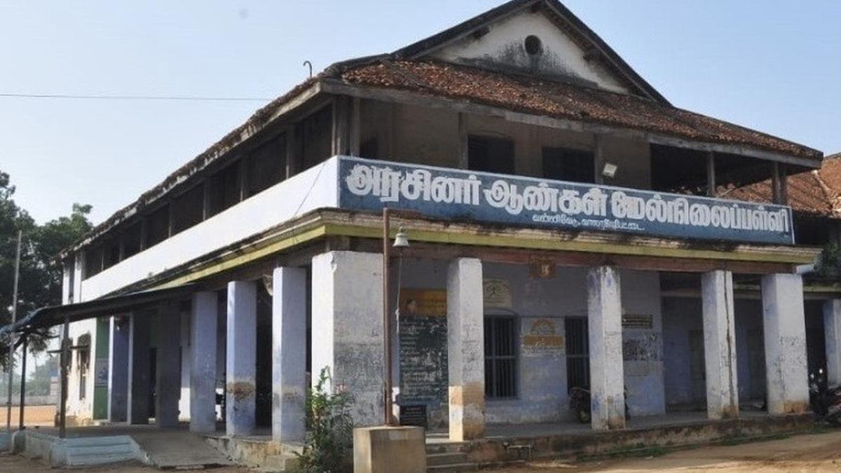 Government Boys School in Walajah, where former President Dr. Radhakrishnan studied, to be restored