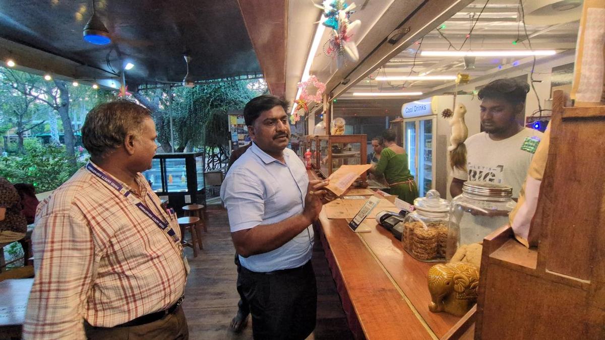 Food Safety officials inspect outlets in Auroville