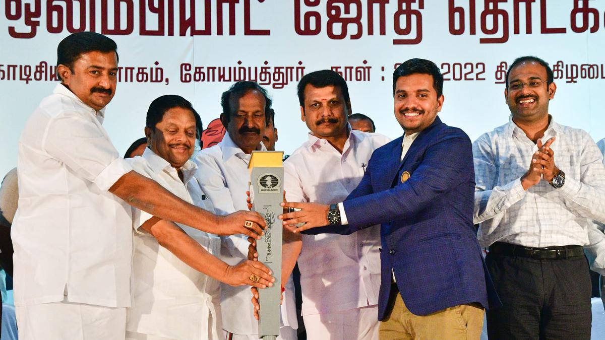 Chess Olympiad 2022: Torch Relay For 44th Chess Olympiad Reaches Tamil  Nadu's Coimbatore