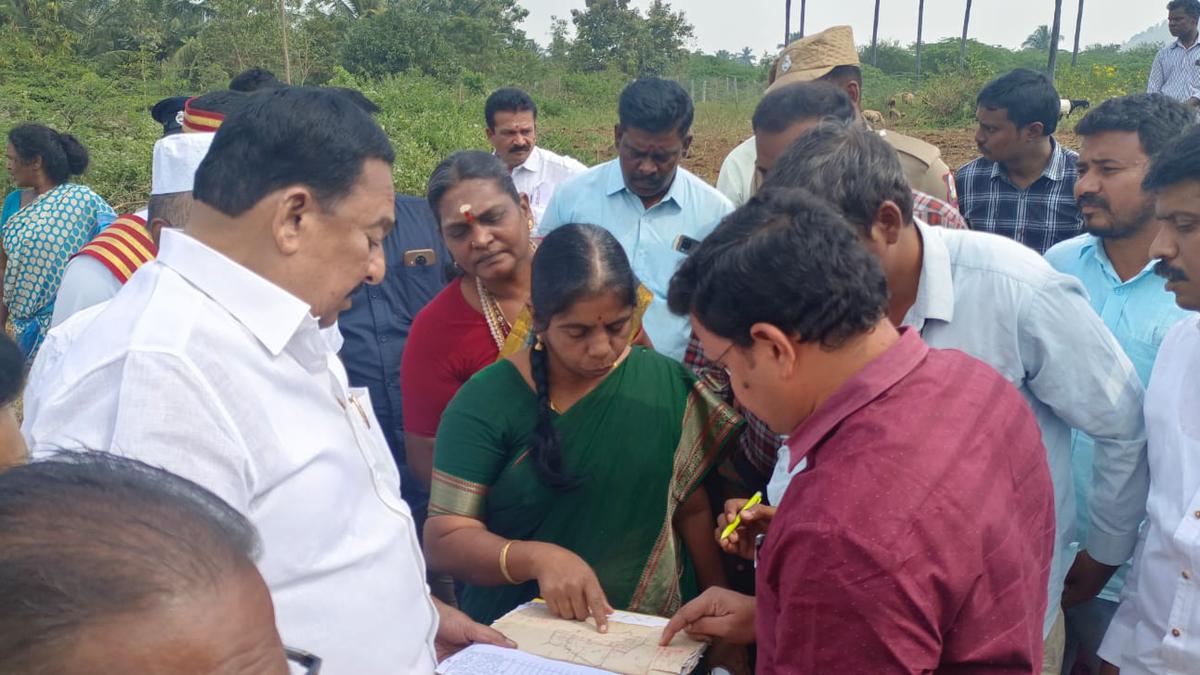 Year after demolition, land identified for displaced families in Ranipet