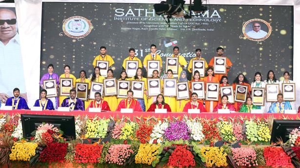 Over 2,600 graduate from Sathyabama University