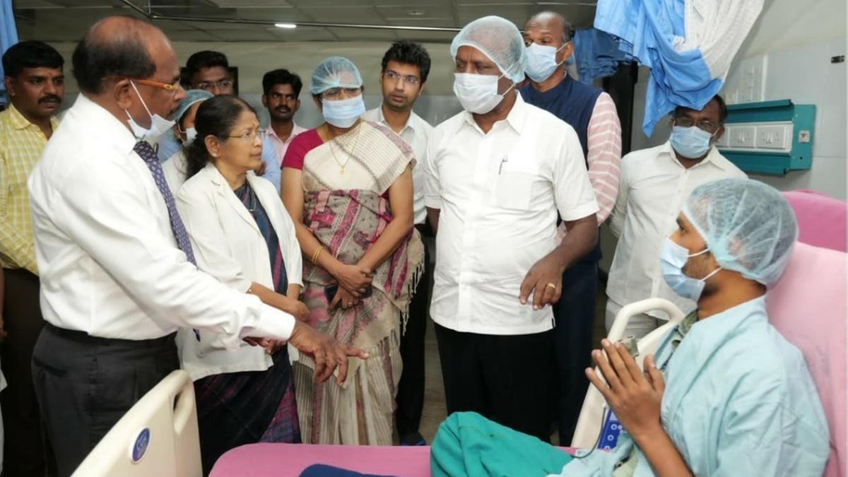 Government hospital in Chennai performs 11th heart transplantation surgery