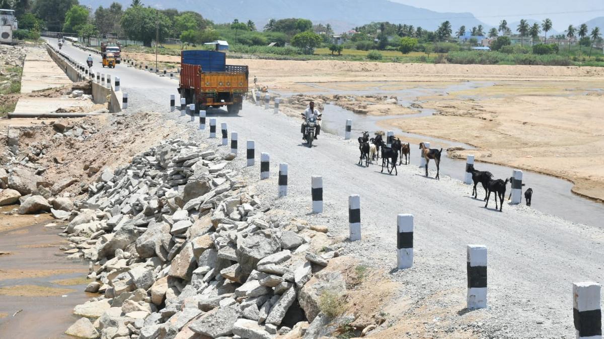 New bridge across Palar in Vellore to come up soon The Hindu