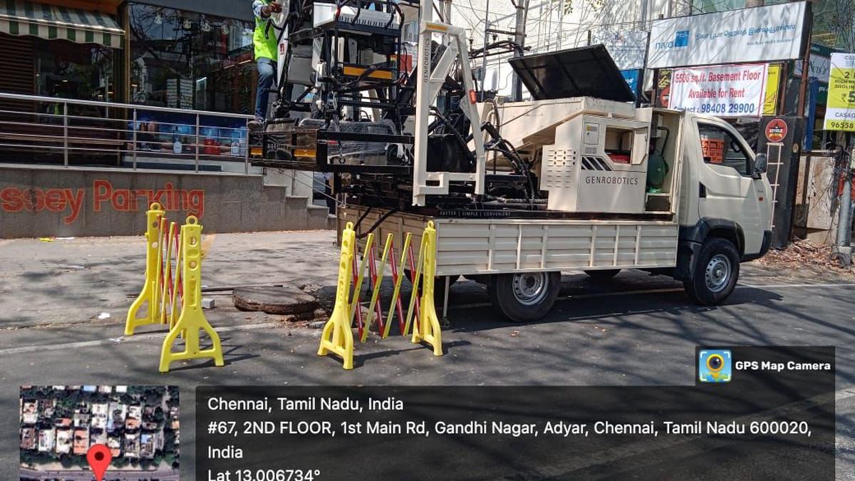 Chennai Metrowater engages robotic technology to clean sewers in three city zones