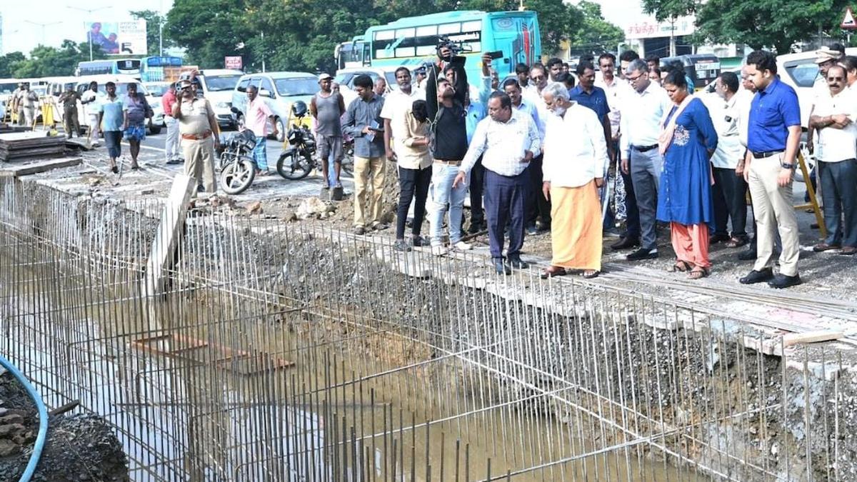 Storm-water drain at Kilambakkam bus terminus to be completed by ...