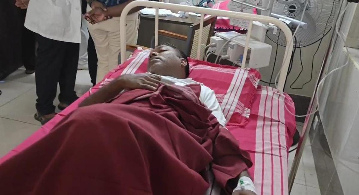 Tiruvallur Congress MP Sasikanth Senthil at Rajiv Gandhi Government General Hospital in Chennai on August 31, 2025 Tiruvallur Congress MP Sasikanth Senthil at Rajiv Gandhi Government General Hospital in Chennai on August 31, 2025