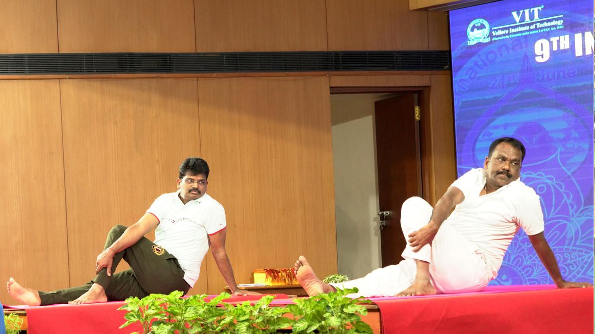 VIT observes World Yoga Day