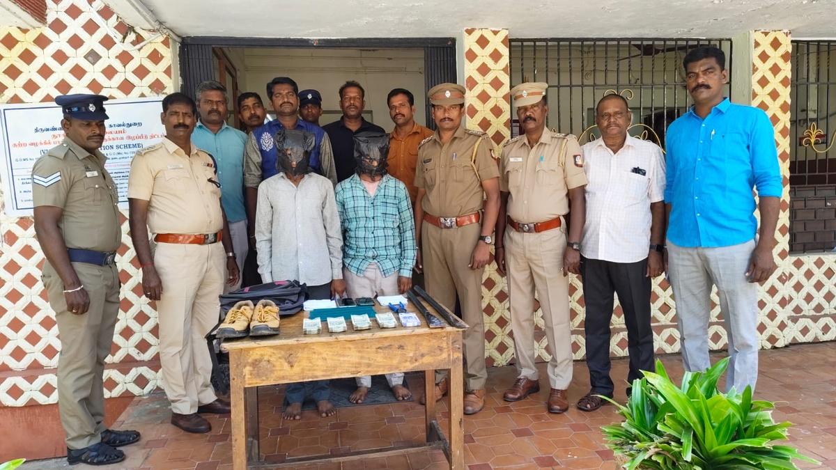 Migrant workers arrested for attempting to steal cash from ATM