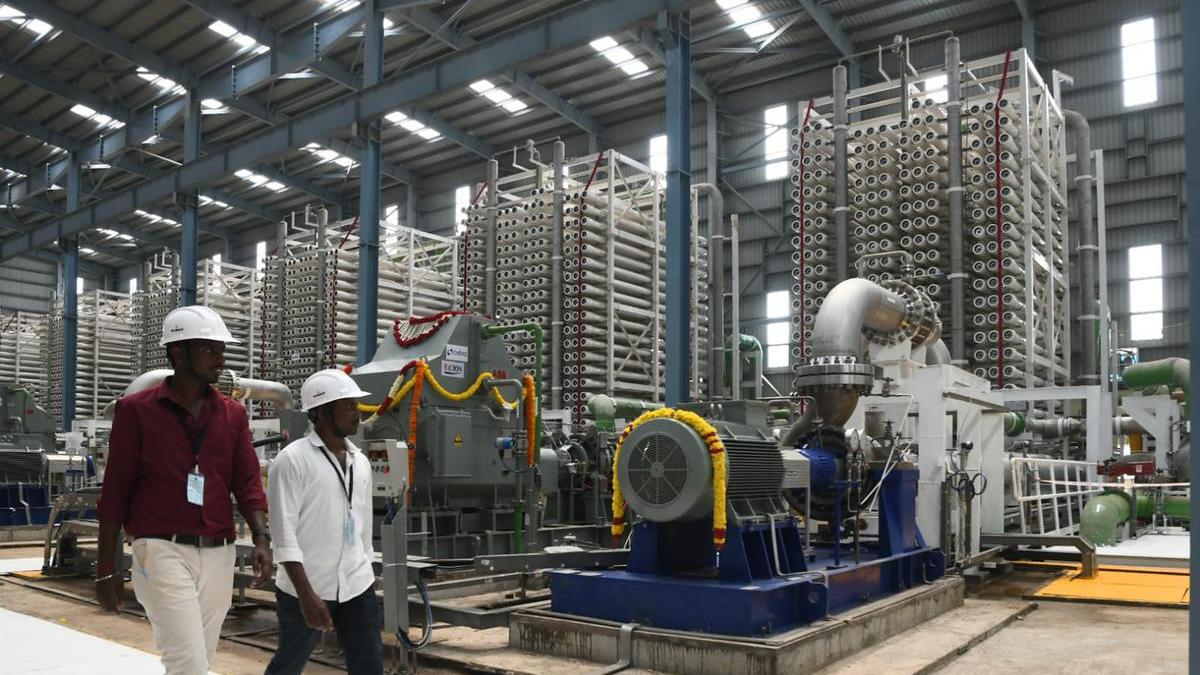 Nemmeli desalination plant’s production capacity to be improved this month end by replacing RO membranes