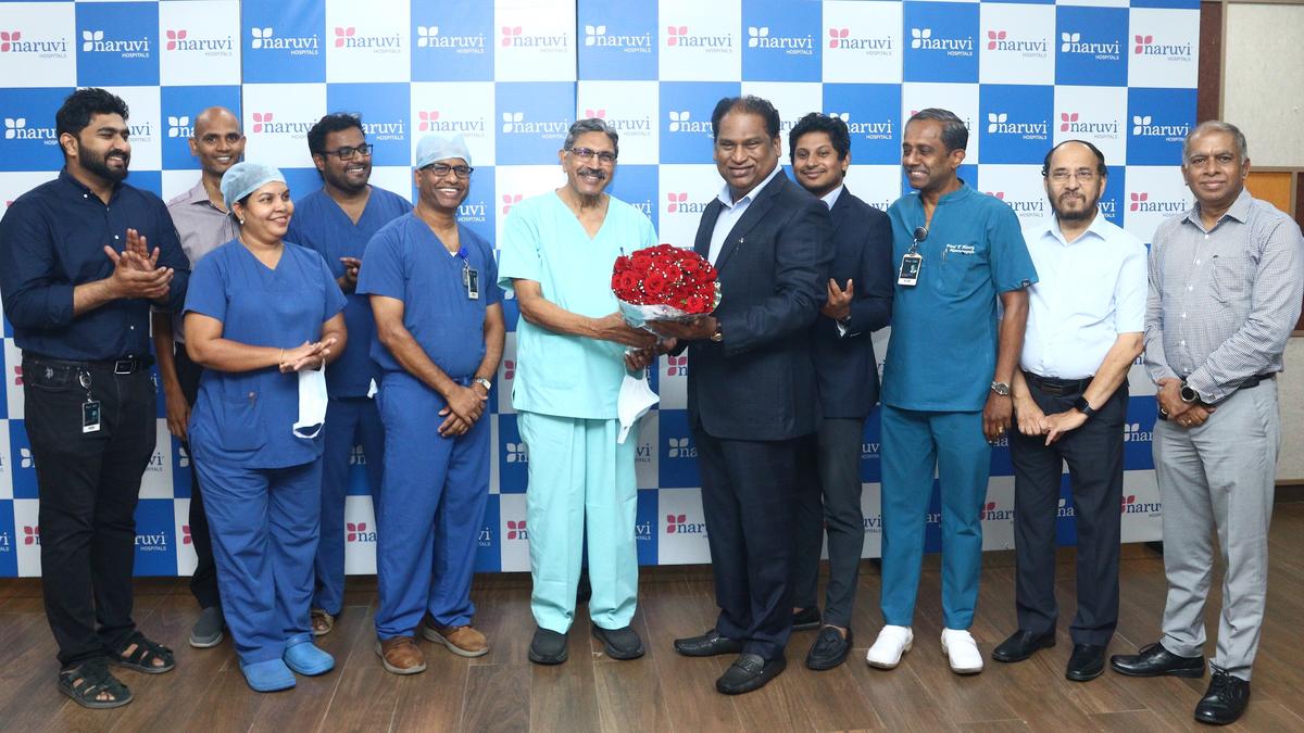 Naruvi Hospitals in Vellore performs liver transplant for elderly patient