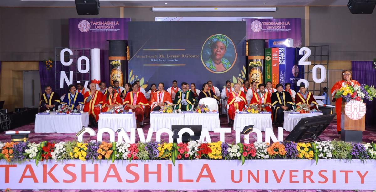 thehindu.com - The Hindu Bureau - Experiences may shape individuals but should not define destiny, says Liberian Nobel Laureate