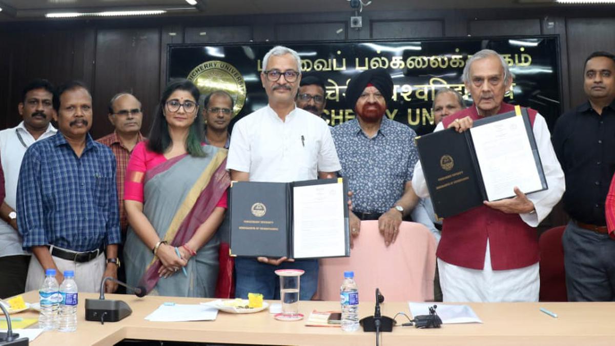 Pondicherry University, Sri Aurobindo Society ink MoU