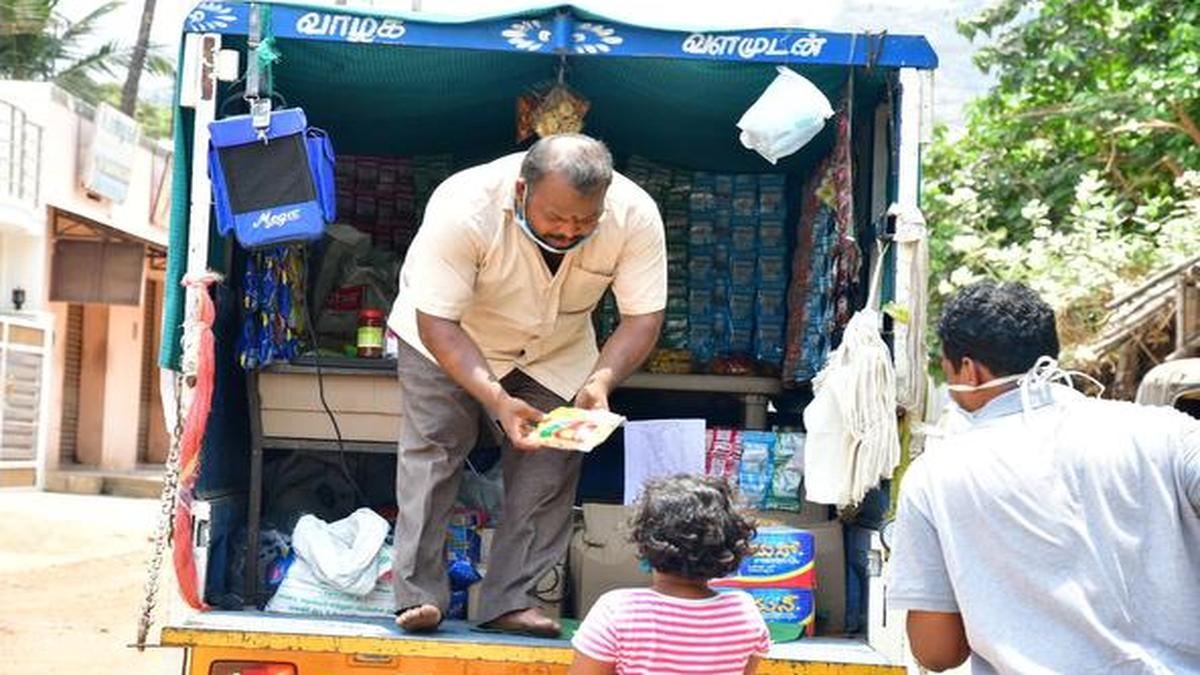 Door delivery of groceries taken up in Vellore The Hindu