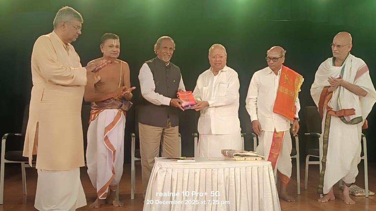 Book on Harihara Leela Vilasam released in Chennai