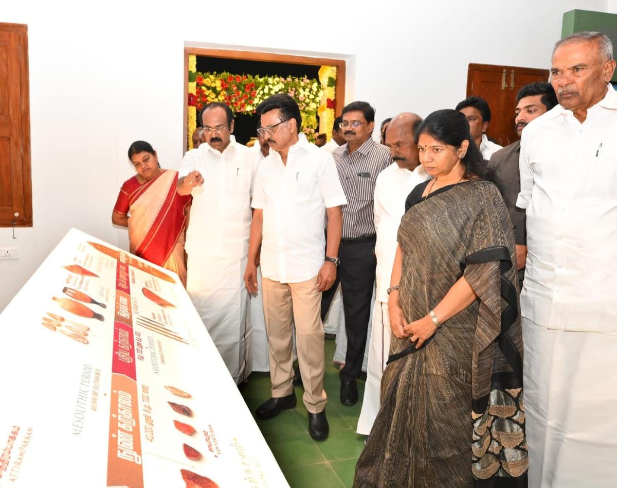 शनिवार, 20 दिसंबर, 2025 को संग्रहालय के उद्घाटन पर मुख्यमंत्री एमके स्टालिन।