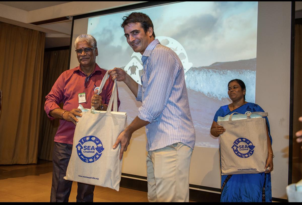 WasteLess Auroville and Tamil Nadu govt. launch educational programme to raise awareness of microplastics and marine plastic pollution