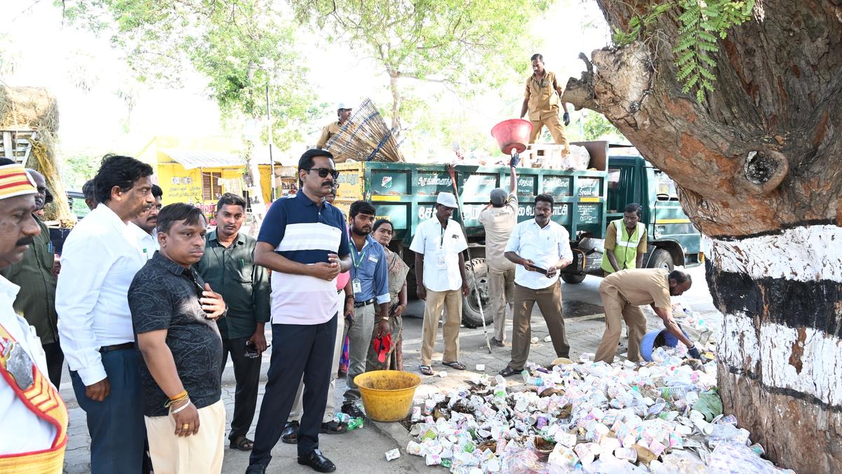 GPS devices installed in garbage vehicles to keep track of their movement