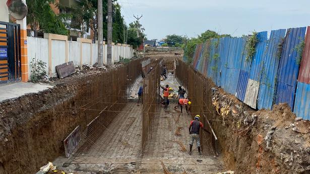 Drive to demolish encroachments launched as part of flood-mitigation project in Chennai