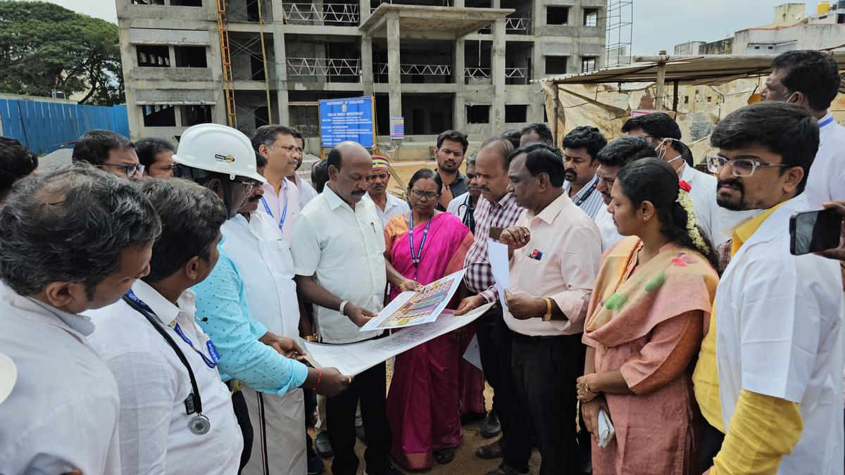 New buildings for government hospitals in Ambur, Vaniyambadi will be ready this year: Tamil Nadu Health Minister