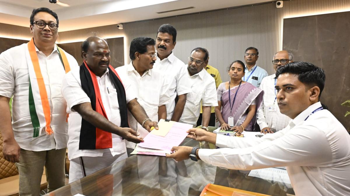 Erode (East) bypoll: DMK, NTK candidates file nominations