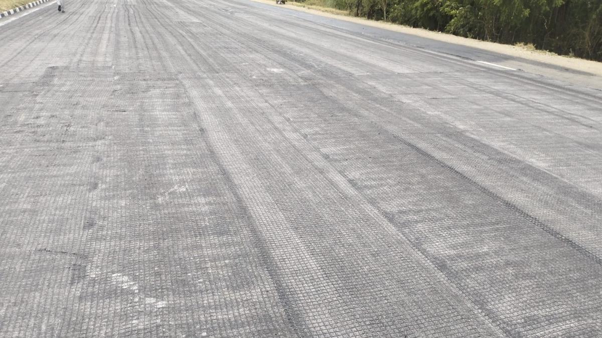 NHAI tests ‘glass grid’ technology to prevent cracks on Chennai-Bengaluru highway