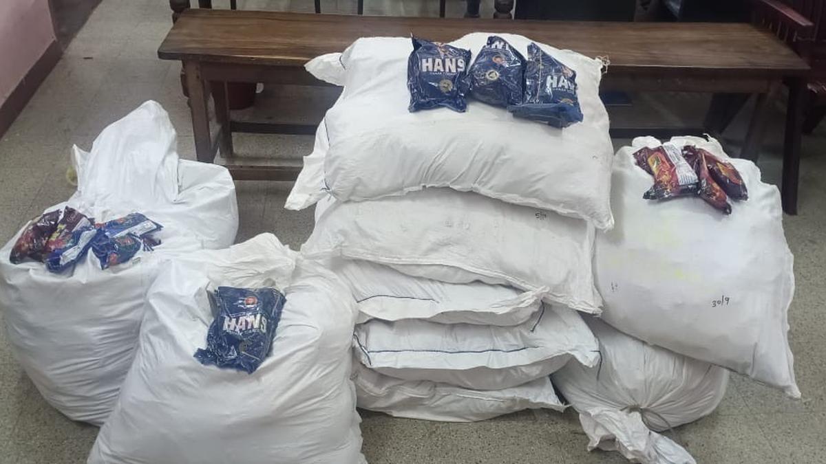 Vellore police seize 130 kg gutkha; three held