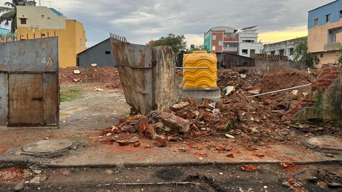 Encroachment in Kodungaiyur removed after 40 years by Chennai Corporation