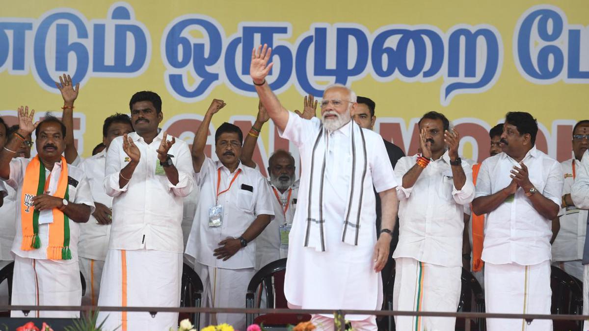 Tamil Nadu Today | PM Modi campaigns in Chennai