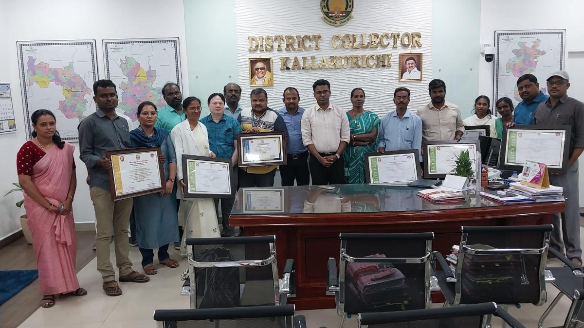 15 PHCs and three upgraded PHCs in Kallakurichi get NQAS certification