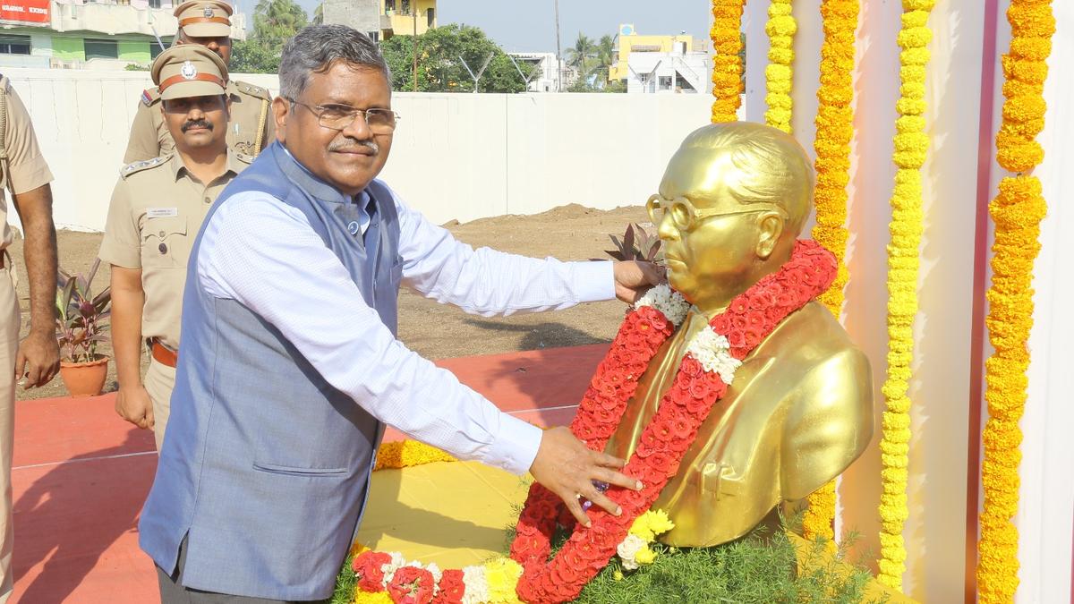 BHEL observes birth anniversary of Ambedkar in Ranipet
