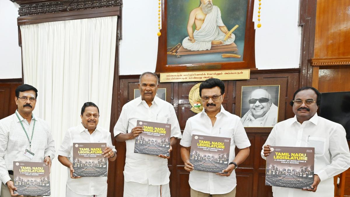 The Hindu Group’s coffee-table book on T.N. Assembly launched