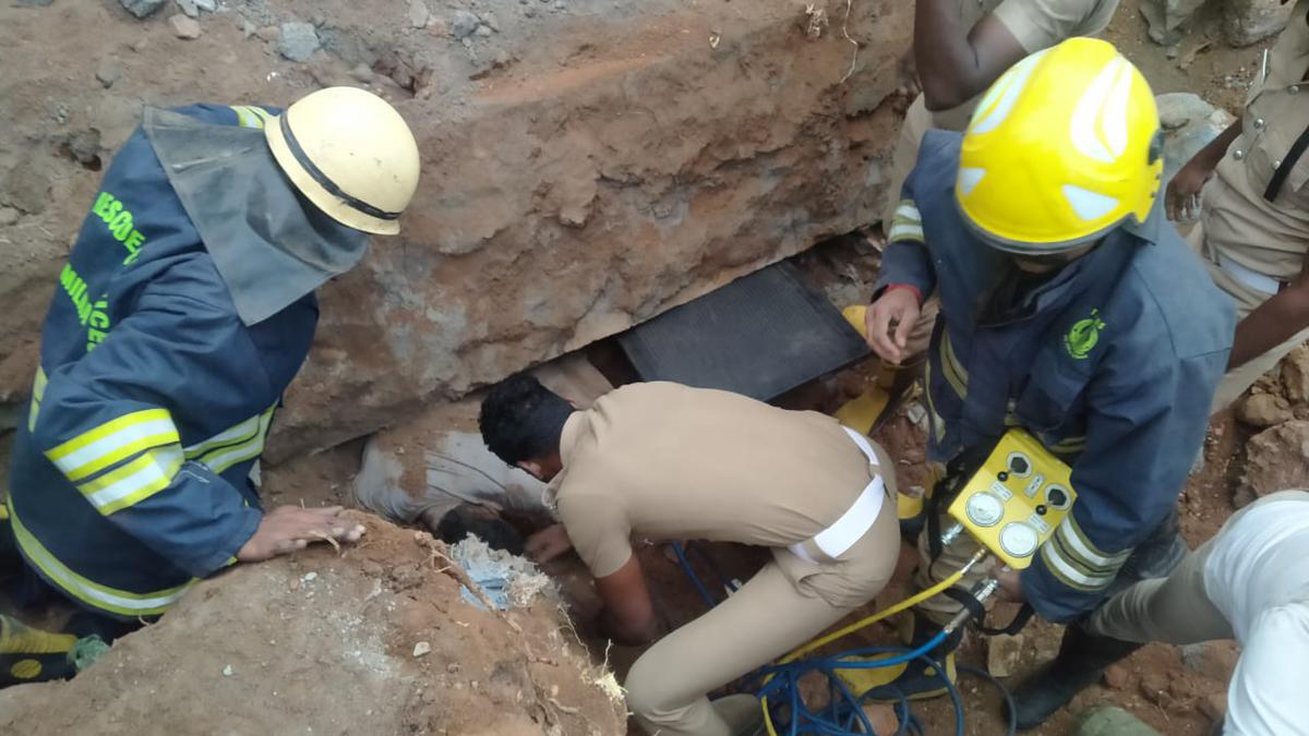 Four construction workers die as compound wall of private college collapses in Coimbatore