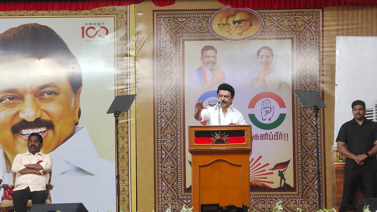 BJP using dynasty politics and Katchatheevu to divert attention: M.K. Stalin