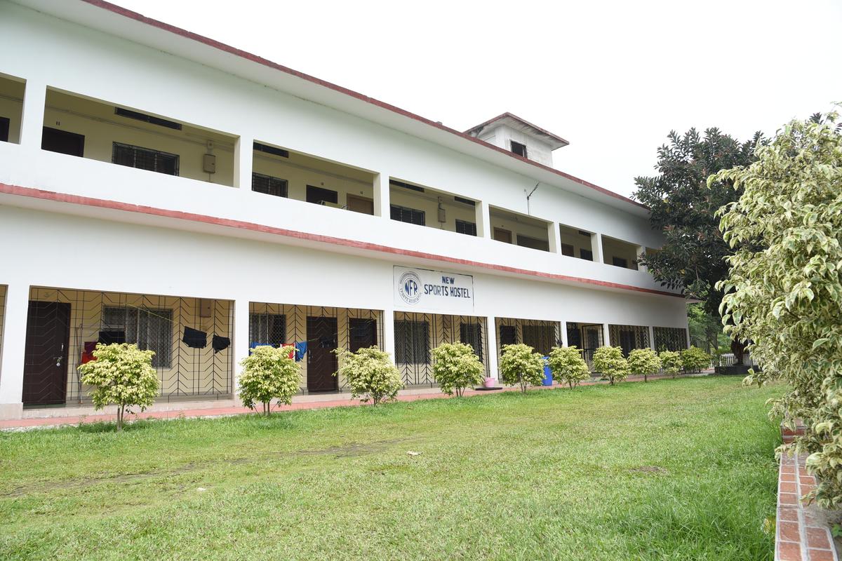 Sports facilities of the NFR railway in the Northeast. 