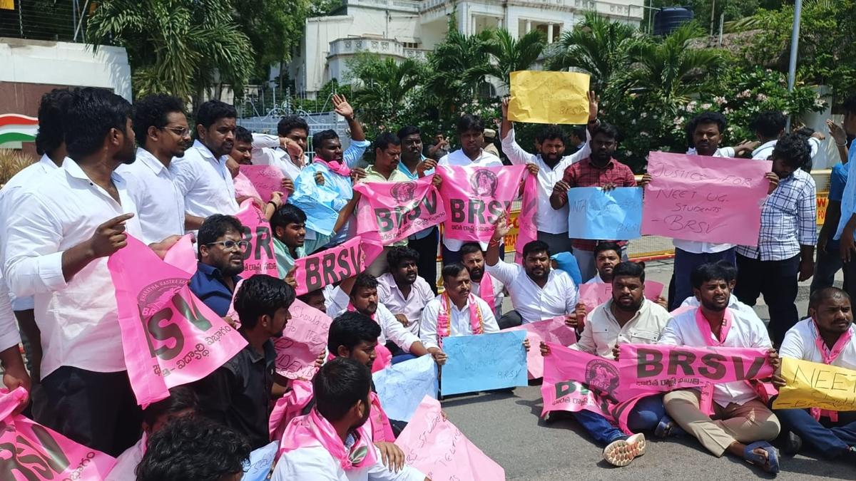 NEET UG 2024 row: BRS faults Centre’s approach on NEET fiasco, asks why ED not taking up probe