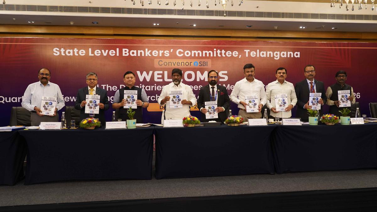 Banks in Telangana target 32% higher credit disbursements to ₹8.58 lakh crore in FY26