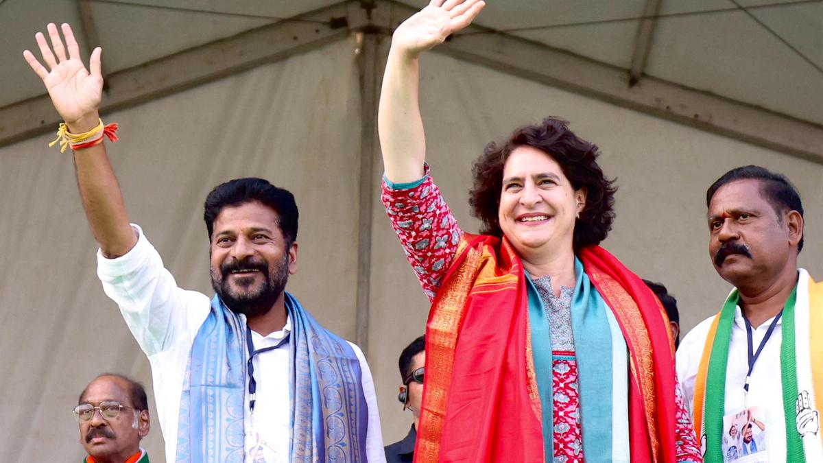 Time to get rid of ‘corrupt and inept’ BRS govt.: Priyanka Gandhi