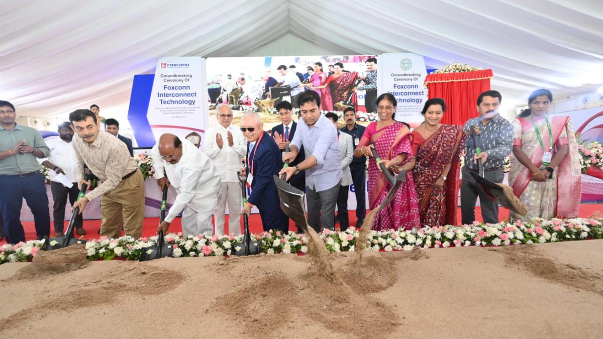 Foxconn breaks ground for $500 million manufacturing plant near Hyderabad