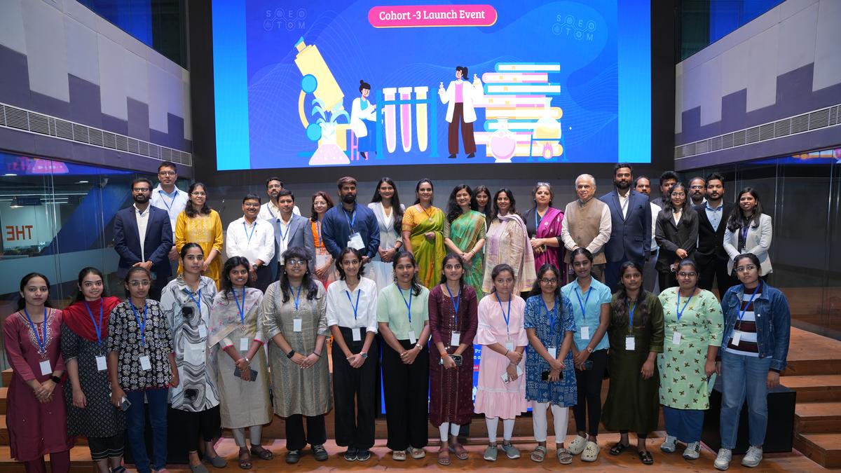 Forty women students in STEM selected for mentorship programme; financial assistance and hands-on research exposure to be offered