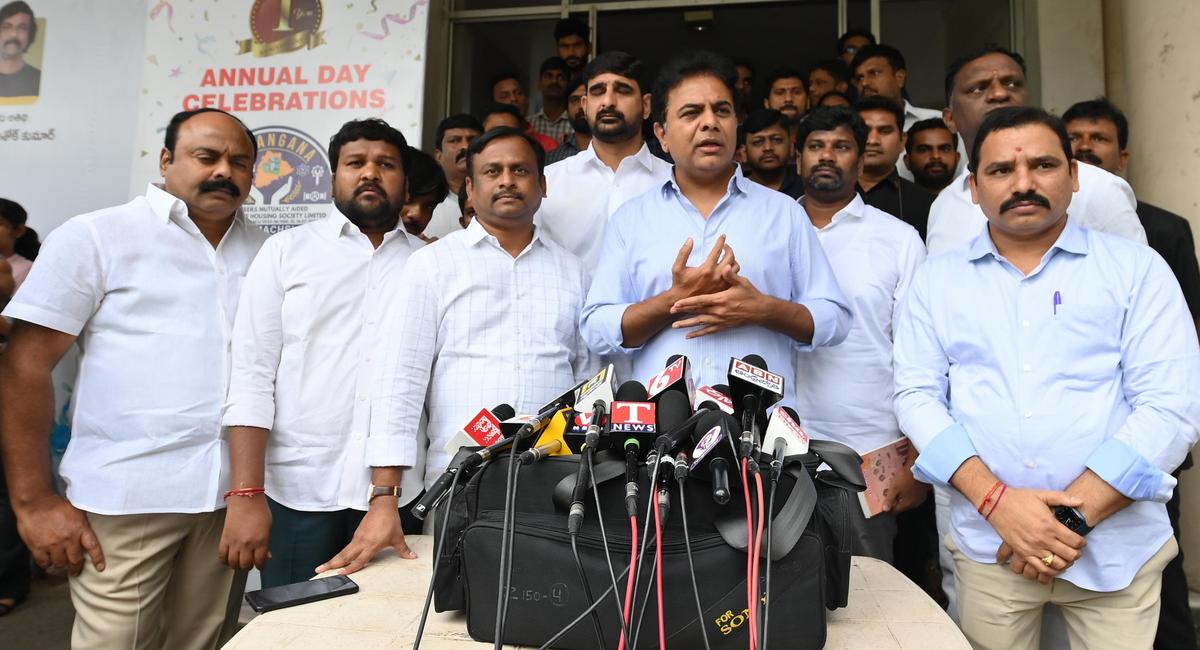 Rahul, Revanth insulting the same youth who gave them jobs: KTR