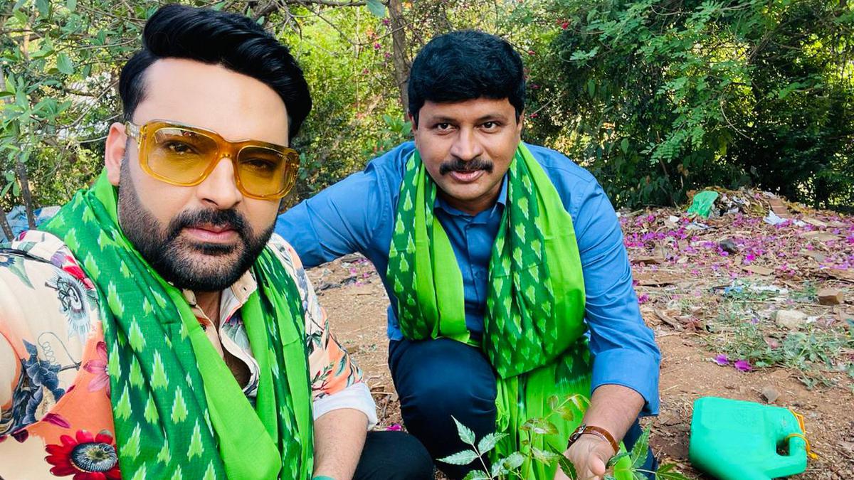 Kapil Sharma takes Green India Challenge