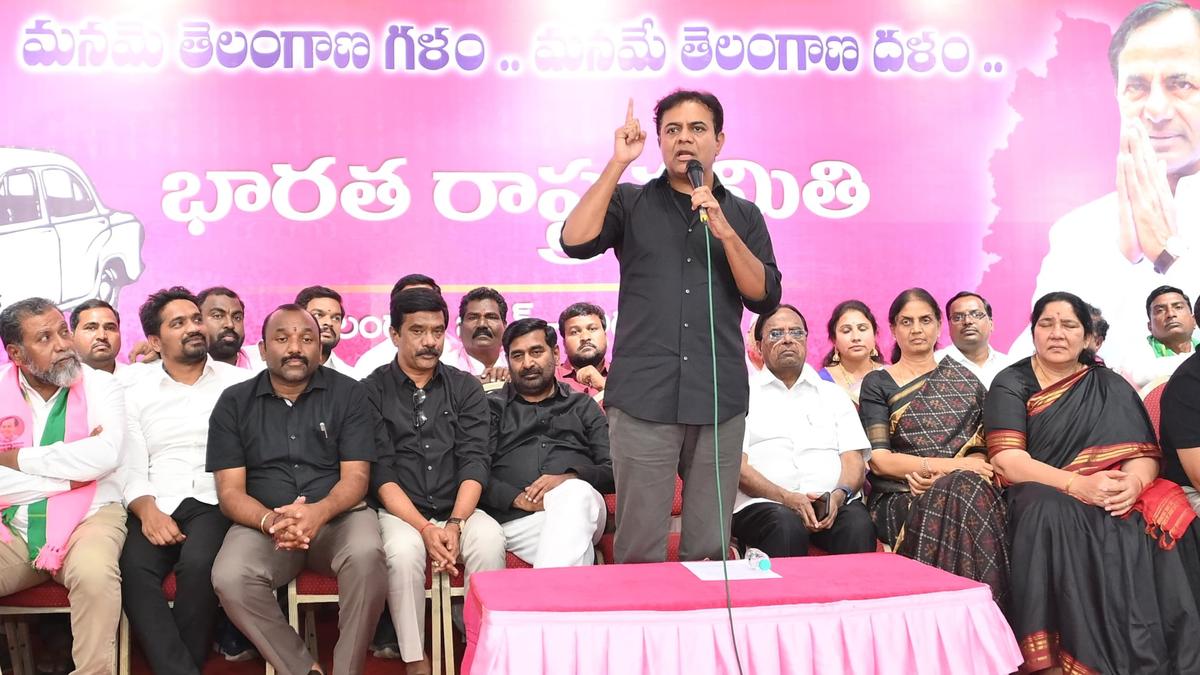 Govt. bent upon snatching lands in Kodangal in one name or other: KTR