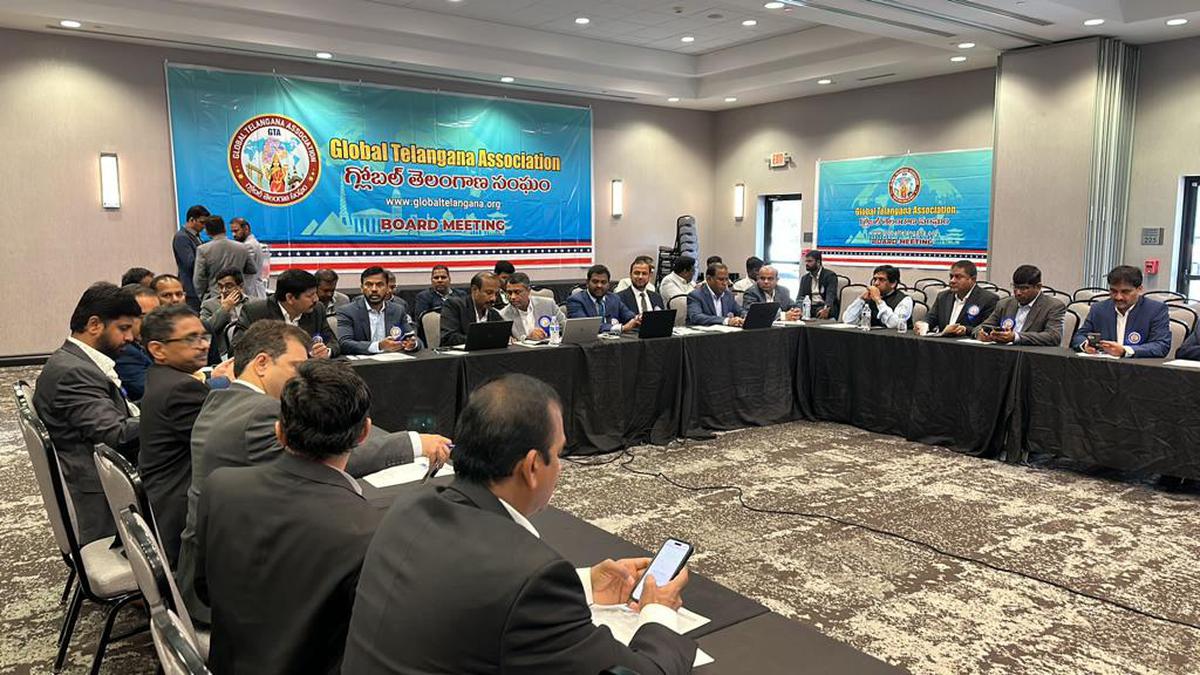 Global Telangana Association meets in Detroit, decides to work with Telangana Govt on various projects