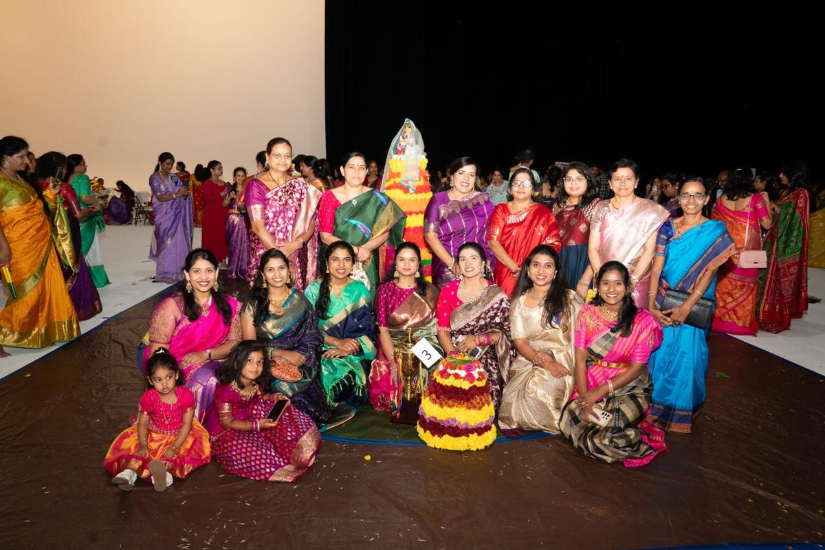 The venue was transformed into a riot of colors, with women and young girls adorned in beautiful Silk Sarees and Traditional Langa Vonis. The venue was transformed into a riot of colors, with women and young girls adorned in beautiful Silk Sarees and Traditional Langa Vonis.